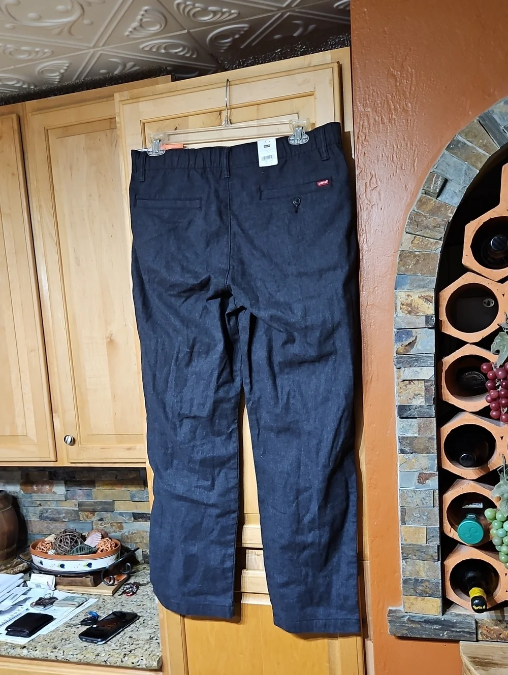 Levi's XX Chino EZ Taper Pants Gray NWT